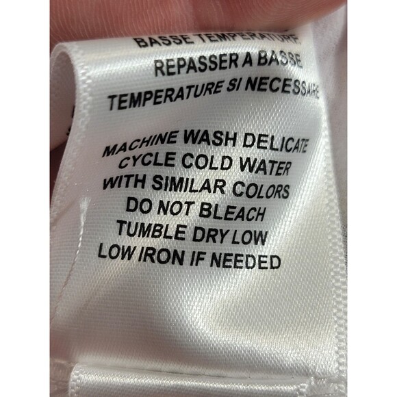 TRIBAL JEANS Women's L Silky Python Popover Flowy Peasant Blouse Shirt Top - Picture 13 of 13